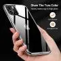 TORRAS Diamonds Clear Compatible for iPhone 11 Pro Case, Slim Fit Thin Shockproof Hard PC Back & Soft TPU Bumper Cover Compatible for iPhone 11 Pro Cases, Transparent