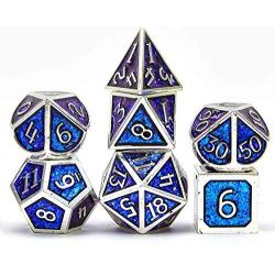 N/D DND Role Playing Dungeons and Dragons Metal Dice Set Pathfinder RPG Games DND Dice