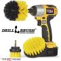 Drill Brush Attachment - Bathroom Surfaces Tub, Shower, Tile and Grout All Purpose Power Scrubber Cleaning Kit –Grout Drill Brush Set – Drill Brushes by Drill Brush Power Scrubber by Useful Products