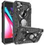 iPhone 7 case | iPhone 8 case | Metal 360 Degree Ring Kickstand | Atump Military Grade 15ft. Drop Shockproof Tested Protective case | Car Mount Phone case for iPhone 7 and iPhone 8 Gray