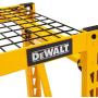 DEWALT 4-Foot Tall, 3 Shelf Steel Wire Deck Industrial Storage Rack, Adjustable for Custom Workshop/Garage Storage Solutions, Total Capacity: 4,500 lbs.