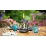 TIKI Brand 65-Inch Square Beacon Torch, Metal/Black TIKI Brand 65-Inch Square Beacon Torch, Metal/Black