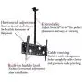 VideoSecu TV Ceiling Mount Bracket for Most 37'' to 75'' LCD Plasma Flat Panel,Some up to 75'' LED TV with VESA 400X400 600x400 684x400 700x400mm, Ceiling Pole Extends from 39'' to 63'' MPC51B M10 VideoSecu TV Ceiling Mount Bracket for Most 37'' to 75'' LCD Plasma Flat Panel,Some up to 75'' LED TV with VESA 400X400 600x400 684x400 700x400mm, Ceiling Pole Extends from 39'' to 63'' MPC51B M10