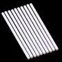 MonkeyJack 10 Pieces China Markers HB Pencils Set Drawing Marking Crayon Pencil for Coloring Drawing Marking on The Wood Glass Garments Metal Fabrics Porcelain Film Paper Plastic - White