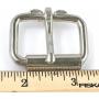 Dangerous Threads Heavy Duty Roller Buckle - Nickel Finish - Various Sizes (2 Pieces, Nickel - 1 & 1/4'')