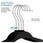 ZOBER Premium Kids Velvet Hangers (14” Inch - 50 Pack) Non-Slip Junior Hangers, Ultra-Slim Space-Saving Childrens Hangers - 360°-Swivel Hook, Strong & Durable Preteen Hangers (Medium) ZOBER Premium Kids Velvet Hangers (14” Inch - 50 Pack) Non-Slip Junior Hangers, Ultra-Slim Space-Saving Childrens Hangers - 360°-Swivel Hook, Strong & Durable Preteen Hangers (Medium)
