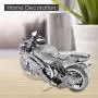 Piececool 3D Metal Model Kits- Motorcycle, DIY 3D Metal Puzzle for Adults, Great Birthday Gifts