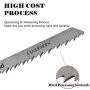 20PCS T Shank Jigsaw Blades Set for Wood Plastic Metal Replace Bosch DEWALT Black+Decker TACKLIFE Makita SKIL and Rockwell BladeRunner X2 Jig Saws Includes 4 Each of T101B T119BO T144D T118A & T118B