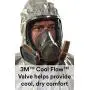 3M Full Facepiece Reusable Respirator 6800, Paint Vapors, Dust, Mold, Chemicals, Medium 3M Full Facepiece Reusable Respirator 6800, Paint Vapors, Dust, Mold, Chemicals, Medium