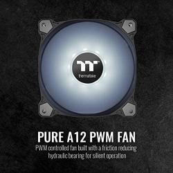 Thermaltake 120mm Pure A12 PWN Case Fan (Single Pack)-White CL-F109-PL12WT-B