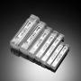 KKmoon 7pcs/Set Counterbore Set High-Speed Steel 4 Flutes Straight Shank Counterbore End Mills