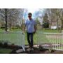 Zippity Outdoor Products ZP19038 Baskenridge Fence Gate, White
