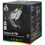 ARCTIC Freezer 50 TR - Dual Tower CPU Cooler for AMD Ryzen Threadripper SP3, sTR4, with A-RGB, Two Pressure-optimised Fans, 8 Heatpipes for Max. Performance