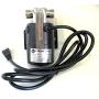 Portable Mini Electric Water Transfer Utility Sump Pump 330 GPH 115-Volt with Metal Connectors that are Standard & 3/4'' Garden Hose. Great for removing water from aquariums, outdoor ponds, seepage