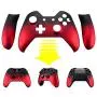 eXtremeRate Shadow Red Soft Touch Front Housing Shell Faceplate Replacement Parts Side Rails Panel for Xbox One Standard Controller W/3.5 mm eXtremeRate Shadow Red Soft Touch Front Housing Shell Faceplate Replacement Parts Side Rails Panel for Xbox One Standard Controller W/3.5 mm