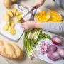 HOMWE Kitchen Cutting Board (3-Piece Set) - Juice Grooves with Easy-Grip Handles - BPA-Free, Non-Porous, Dishwasher Safe - Multiple Sizes (Gray) HOMWE Kitchen Cutting Board (3-Piece Set) - Juice Grooves with Easy-Grip Handles - BPA-Free, Non-Porous, Dishwasher Safe - Multiple Sizes (Gray)