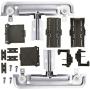 W10712395 Dishwasher Upper Rack Adjuster Metal Kit, Replace W10350375 AP5957560 Dishwasher Parts, Compatible with kenmore whirlpool kitchenaid, WDT780SAEM1 WDT750SAHZ0 WDTA50SAHZ0 WDT970SAHZ0