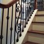 Iron Baluster Shoes (10-Pack) Stair Parts for 1/2'' Square Scroll Basket Twist Knuckle Iron Balusters Metal Slant/Angled Shoes (Real Satin Black not Matte) Iron Baluster Shoes (10-Pack) Stair Parts for 1/2'' Square Scroll Basket Twist Knuckle Iron Balusters Metal Slant/Angled Shoes (Real Satin Black not Matte)