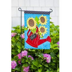 Evergreen Garden Flag Stand (42'' Height x 0.5'' Width x 18'' Length)