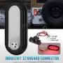 Partsam 2Pcs 6 Inch Oval Trailer Tail Lights Red 10 LED, 6'' Inch Red Oval Led Stop Turn Tail Lights Sealed with Lights, Grommets and Wire Pigtails for Truck Trailer (Turn, Stop, Brake and Tail Light) Partsam 2Pcs 6 Inch Oval Trailer Tail Lights Red 10 LED, 6'' Inch Red Oval Led Stop Turn Tail Lights Sealed with Lights, Grommets and Wire Pigtails for Truck Trailer (Turn, Stop, Brake and Tail Light)