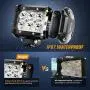 Nilight - 60001SB Led Pods 2PCS 18W 1260LM Spot Led Off Road Lights Super Bright Driving Fog Light Boat Lights Driving Lights Led Work Light SUV Jeep Lamp, 2 Years Warranty