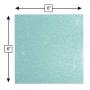 Craftopia glitter self adhesive vinyl sheets 6” x 6 “ 20 pack assortment craft vinyl for cricut silhouette cameo craft cutters, stick to glass plastic metal and more use our high tack transfer paper