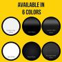 HumanFriendly Tesla Model 3 / Model Y Center Console Wrap Kit w/Extra Cupholder Piece by EV Armor - Carbon Fiber Black