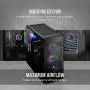 Corsair 275R Airflow Tempered Glass Mid-Tower Gaming Case, Black