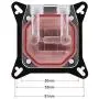 GPU Water Block Water Cooling Cooler Base, Copper POM Metal Water Cooling System Parts Kits for DIY PC Gamer with Waterway Component GPU Water Block Water Cooling Cooler Base, Copper POM Metal Water Cooling System Parts Kits for DIY PC Gamer with Waterway Component