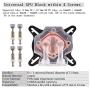 PC Water Cooling Kit DIY Water Cooling Kit with Cooler CPU/GPU Block Cylindrical Water Reservoir Pump LED Fan 240mm Heat Sink Connectors Kit All-in-one Liquid Computer Water Cooling Set