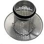Vent Systems 6'' inch Round Roof Cap Galvanized Metal for All Weather Conditions Top Round Exhaust Cap with Rubber for Perfect Insulation Vent Cover 6 Inch'' 150 mm