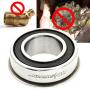 HD Switch (4 Pack) Front Wheel Bushing to Bearing Conversion Kit Replaces Craftsman, Sears, AYP, Poulan, Husqvarna 9040H - 9040-H - OEM Upgrade