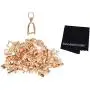 Mandala Crafts Metal Pinch Bail, Pendant Connector, Dangle Charm Clasp Clip for Jewelry Making; 50 PCs Finding Kit (Rose Gold, 7 X 20mm)