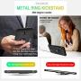 Galaxy J6 Plus Phone Case,Samsung Galaxy J6 Prime Case,Samsung Galaxy J6+ Case with HD Screen Protector, Gritup 360 Degree Rotating Metal Ring Holder Kickstand Phone Case for Galaxy J6 Plus Black