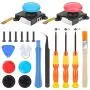abcGoodefg 3D Joycon Joystick Replacement, Analog Left/Right Joystick Thumb Stick Caps Joycon Button Replacement Repair Kit for Nintendo Switch Controller abcGoodefg 3D Joycon Joystick Replacement, Analog Left/Right Joystick Thumb Stick Caps Joycon Button Replacement Repair Kit for Nintendo Switch Controller
