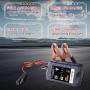 LST 12V Battery Trickle Charger Maintainer Portable Smart Float Charger for Car Motorcycle Lawn Mower SLA AGM GEL CELL WET Lead Acid Batteries