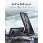 YOUMAKER Kickstand Case for Galaxy Note 9, Full Body with Built-in Screen Protector Heavy Duty Protection Shockproof Rugged Cover for Samsung Galaxy Note 9 6.4 Inch - Black
