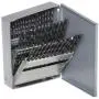 Chicago Latrobe 57716 150 Series High-Speed Steel Jobber Length Drill Bit Set with Metal Case, Black Oxide Finish, 118 Degree Conventional Point, Wire Size, 60-piece, #60 - #1 Chicago Latrobe 57716 150 Series High-Speed Steel Jobber Length Drill Bit Set with Metal Case, Black Oxide Finish, 118 Degree Conventional Point, Wire Size, 60-piece, #60 - #1