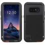 Samsung Galaxy Note 8 case,Feitenn Extreme Armor Alloy Aluminum Metal Bumper Soft Rubber Military Heavy Duty Shockproof Hard Case for Samsung Galaxy Galaxy Note 8 (Black)
