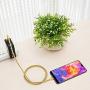 USB Type C Cable,Fantany Durable Metal USB A to C Charging Cable&Sync Compatible with Galaxy S10,S9,S9+,S8,S8+,Note 8,9,LG V40,50 G7,8, Pixel 2,3,HTC 10,Nexus 5X/6P, 3.3Feet,1Pack (Gold, 3.3ft)