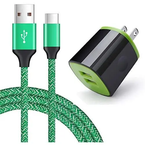 AndHot 2.1A USB Charging Block Brick Box Cube with 6ft Type C Fast Charging Charger Cable for LG K51 Stylo 6/5/4 G8 V60 V50, Moto G8 G7 Power Play G6 Z4 X5, Google Pixel 5 4a 4 3a 2 XL, OnePlus 8 7 6T AndHot 2.1A USB Charging Block Brick Box Cube with 6ft Type C Fast Charging Charger Cable for LG K51 Stylo 6/5/4 G8 V60 V50, Moto G8 G7 Power Play G6 Z4 X5, Google Pixel 5 4a 4 3a 2 XL, OnePlus 8 7 6T