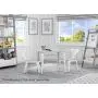 Delta Children Bistro Kids Play Table - Ideal for Arts & Crafts, Snack Time, Homeschooling, Homework & More, White with Driftwood Delta Children Bistro Kids Play Table - Ideal for Arts & Crafts, Snack Time, Homeschooling, Homework & More, White with Driftwood