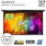 Elite Screens Spectrum, 100-inch Diag 16:9, Electric Motorized 4K/8K Ready Drop Down Projector Screen, ELECTRIC100H Elite Screens Spectrum, 100-inch Diag 16:9, Electric Motorized 4K/8K Ready Drop Down Projector Screen, ELECTRIC100H