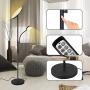 Floor Lamp - Dimunt LED Floor Lamps for Living Room Bright Lighting, 27W/2000LM Main Light and 7W/350LM Side Reading Lamp, Adjustable 3 Colors 3000K/4500K/6000K Tall Lamp with Remote & Touch Control