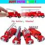 4 Cars in 1 Set Die - Metal Playset Toy Vehicle Models - Diecast Fire Truck Toy Emergency Vehicles - Mini Model Playset Preschool Learning Toys Set for Boys Kids 4 Cars in 1 Set Die - Metal Playset Toy Vehicle Models - Diecast Fire Truck Toy Emergency Vehicles - Mini Model Playset Preschool Learning Toys Set for Boys Kids