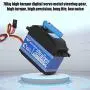 Drfeify 1/5 RC Digital Servo 70KG Steering Gear Spare Part Compatible with SPTZOHV180W RC Car Toy Accessories(Black) Drfeify 1/5 RC Digital Servo 70KG Steering Gear Spare Part Compatible with SPTZOHV180W RC Car Toy Accessories(Black)