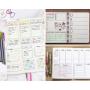 Journal Stencils, Journal Planner Stencils Set 12 Pack for A5 Notebook & Most Journals, Includes Letter Stencil, Number Stencils, Drawing Stencils, Icons, Charts, Shapes for Bujo