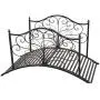Outsunny 4’ Metal Arched Backyard Decorative Garden Bridge - Black Bronze Outsunny 4’ Metal Arched Backyard Decorative Garden Bridge - Black Bronze