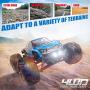 Hosim RC Cars 1:12 4WD 46KM/H High Speed Remote Control Car RC Monster Truck for Kids Adults, All Terrain Offroad Car 40+ Min Play Radio Controlled Car for Boys|2 Batteries|6 Oil Filled Shocks|