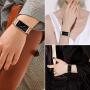 Shangpule Bling Bands Compatible with Fitbit Charge 4 / Charge 3 / Charge 3 SE Bands, Replacement Strap with Rhinestone Bracelet Wrist Band Accessories Women Man Large Small(Black)